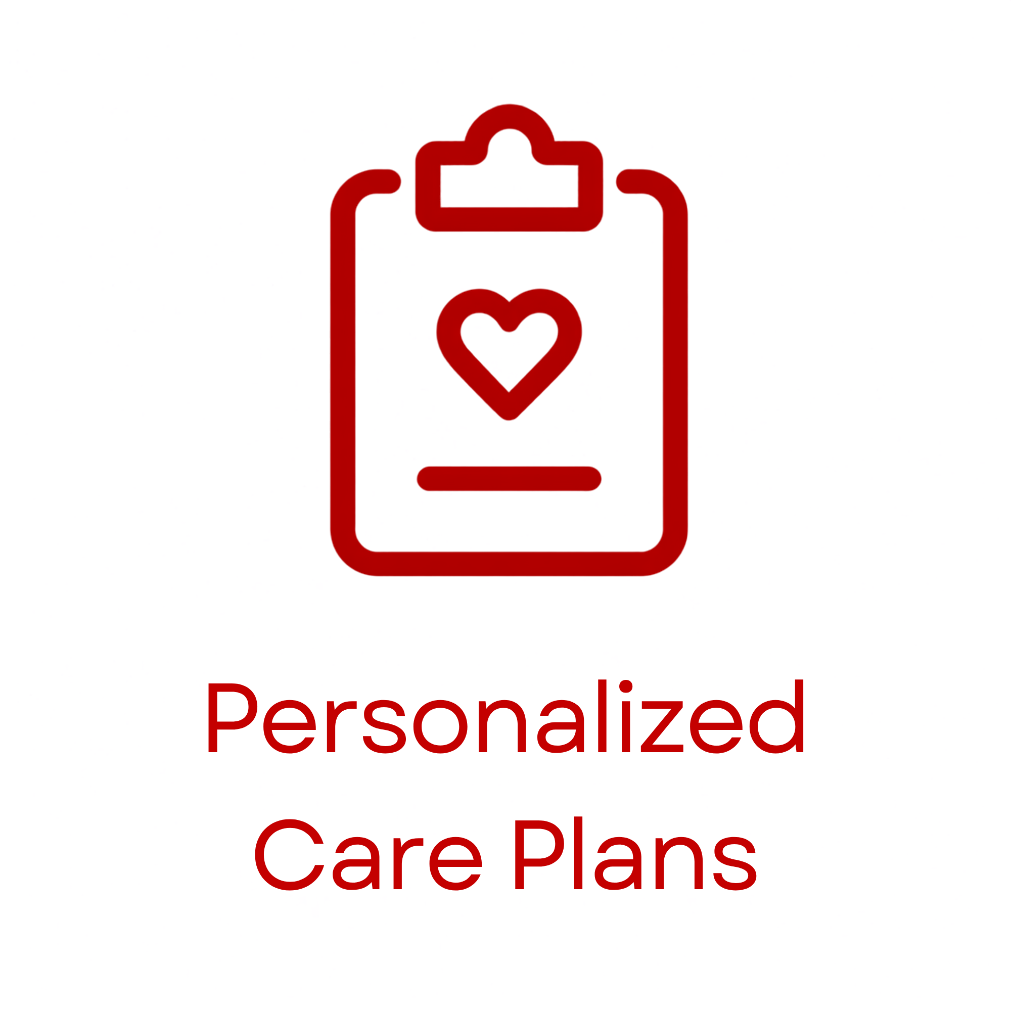 Personalized Care Plans
